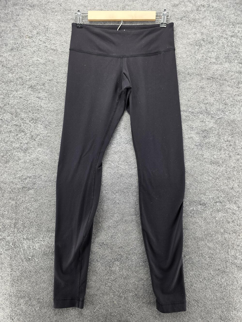 Lululemon Pants Womens 4 Black Full Length Yoga Leggings Athletic Gym Classic